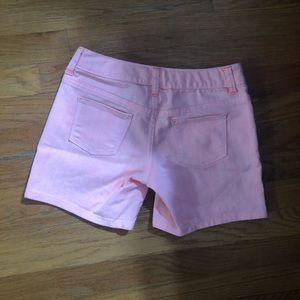 Jean shorts pink